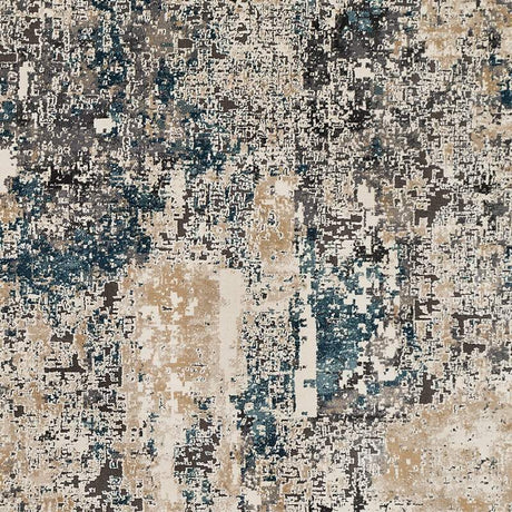 Surya Pune Pun-2301 Taupe, Charcoal, Beige, Camel Rugs.