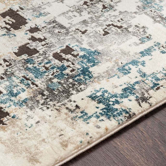Surya Pune Pun-2301 Taupe, Charcoal, Beige, Camel Rugs.
