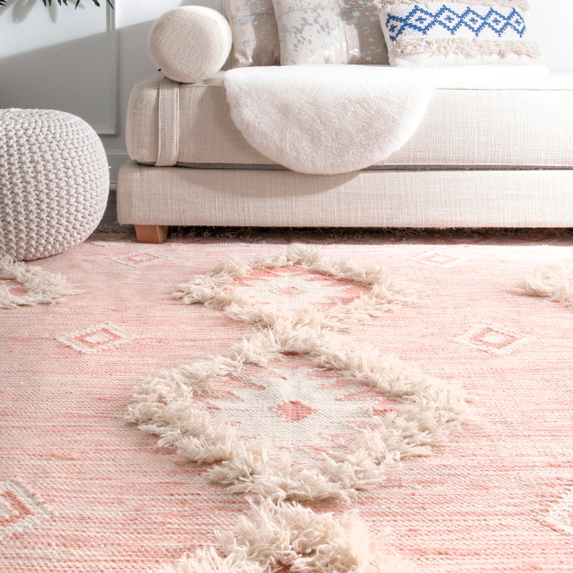 Nuloom Savannah Moroccan Nsa3319E Pink Area Rug