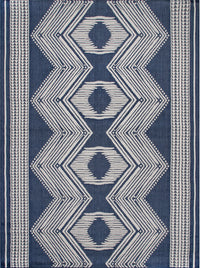 Nuloom Ranya Tribal Nra1766E Navy Area Rug