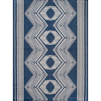 Nuloom Ranya Tribal Nra1766E Navy Area Rug