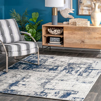 Nuloom Madalynn Modern Nma1436A Silver Area Rug