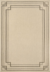 Nuloom Katalina Simple Border Nka2874A Beige Area Rug