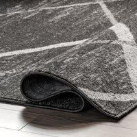 Nuloom Thigpen Contemporary Nth1498B Charcoal Area Rug