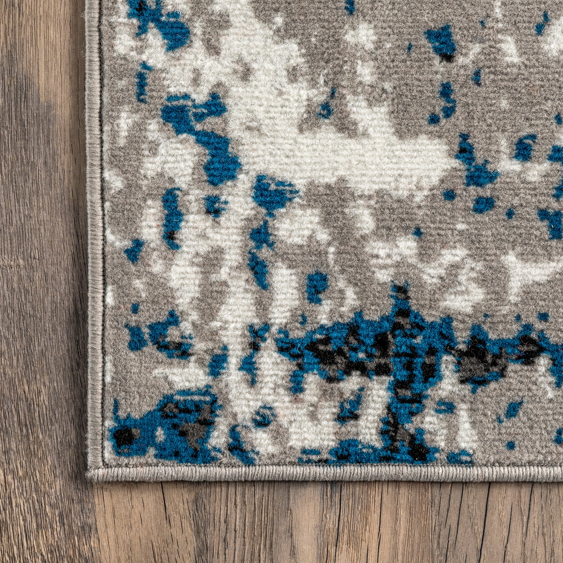 Nuloom Indira Modern Nin1944A Blue Area Rug