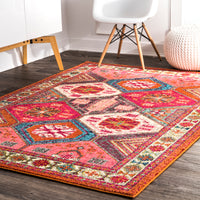 Nuloom Vintage Tiles Cornelius Nvi2256A Multi Area Rug