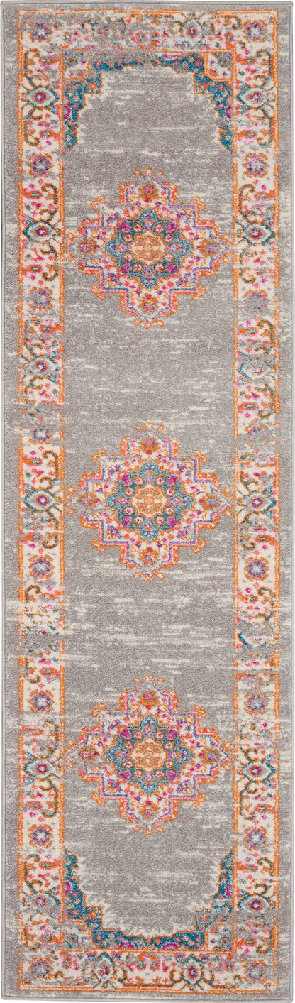 Nourison Passion Psn03 Grey Area Rug