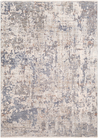 Surya Palazzo Pzl-2301 Navy, Denim, Pale Blue, Camel Area Rug