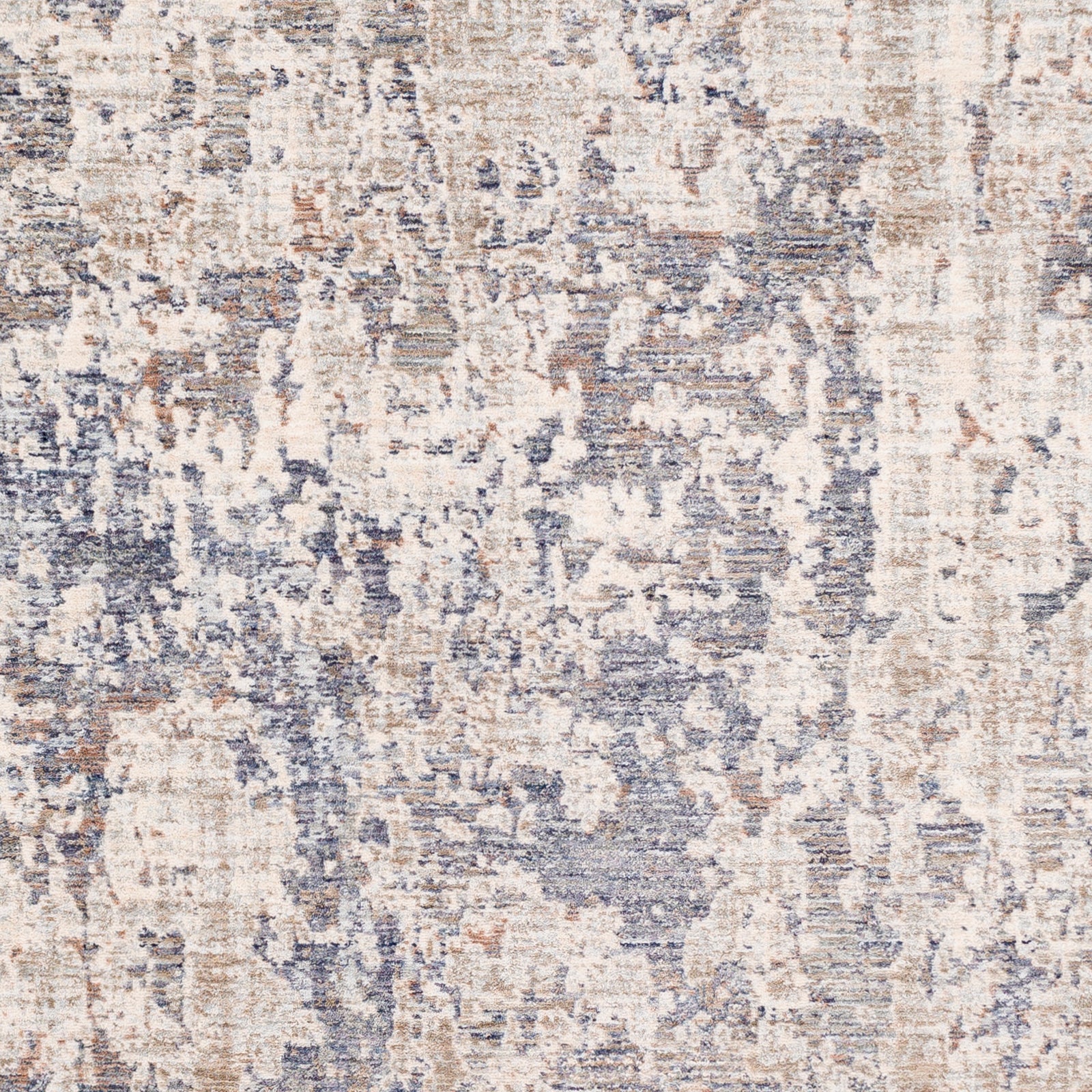 Surya Palazzo Pzl-2301 Navy, Denim, Pale Blue, Camel Area Rug