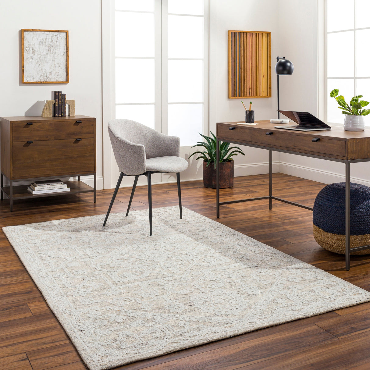 Surya Piazza Pzz-2304 Beige Rug.
