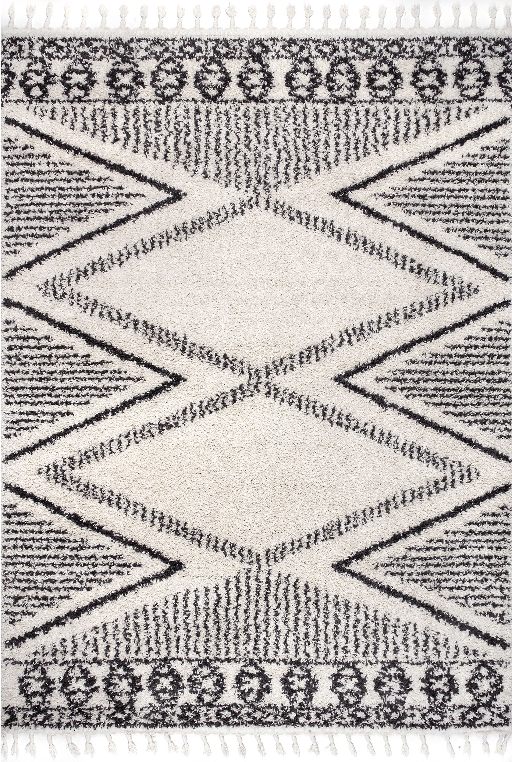 Nuloom Cassia Moroccan Nca1850A Off White Area Rug