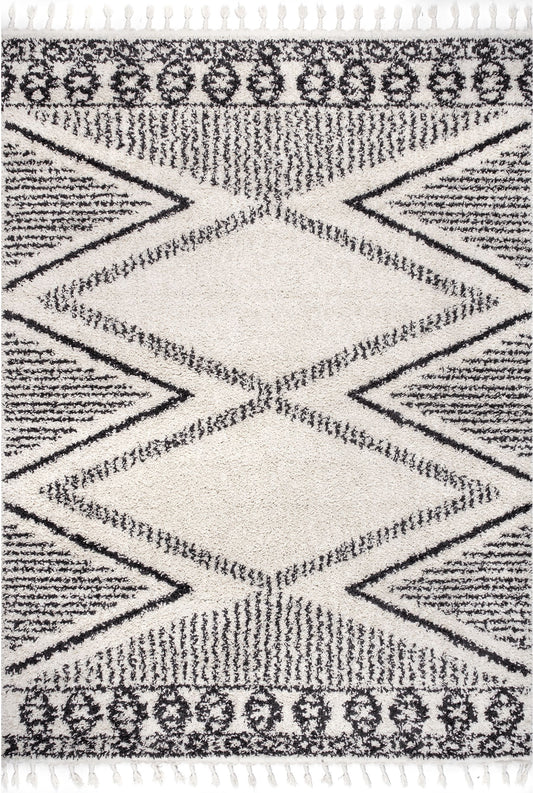 Nuloom Cassia Moroccan Nca1850A Off White Area Rug