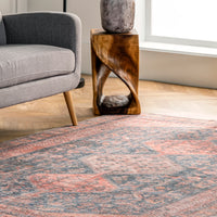 Nuloom Rosemary Worn Nro2814A Rust Area Rug