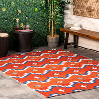 Nuloom Lani Aztec Nla2021A Rust Area Rug