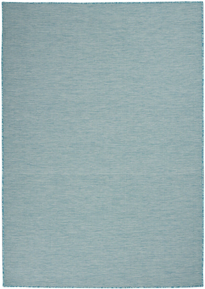 Nourison Positano Pos01 Aqua Area Rug