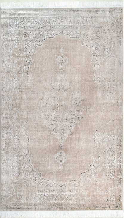 Nuloom Vintage Cantrell Nvi1631A Beige Area Rug