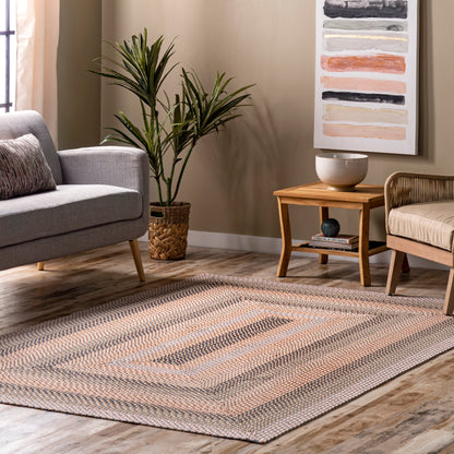 Nuloom Gwyneth Borders Ngw2003B Beige Multi Area Rug