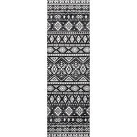 AreaRugs.com Wavaj Nwa1090A Charcoal Area Rug