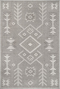 Nuloom Theresa Southwestern Nth2910B Gray Area Rug