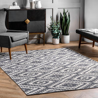 Nuloom Thea Global Nth2797A Gray Area Rug