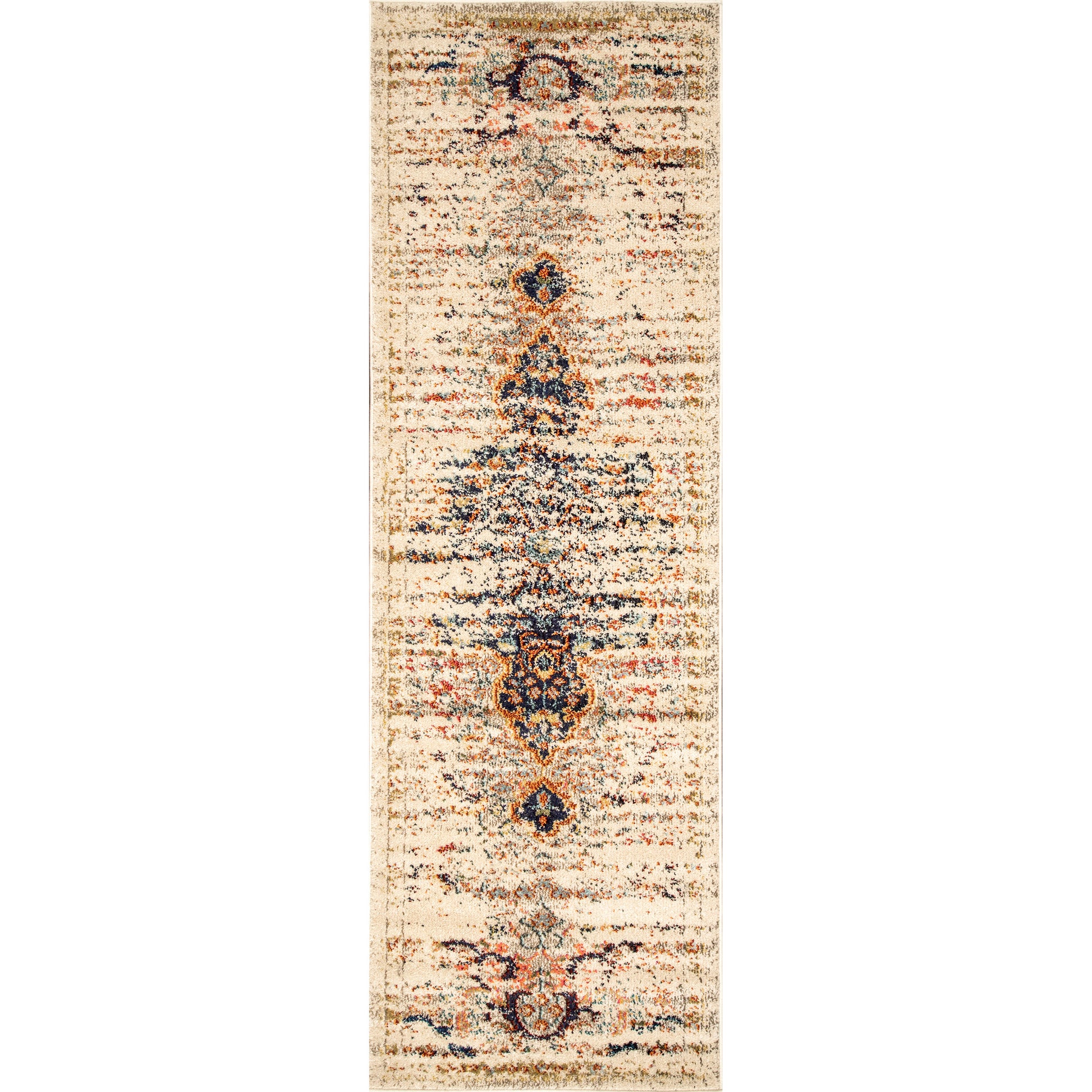 Nuloom Distressed Persian Sarita Ndi2250C Sand Area Rug