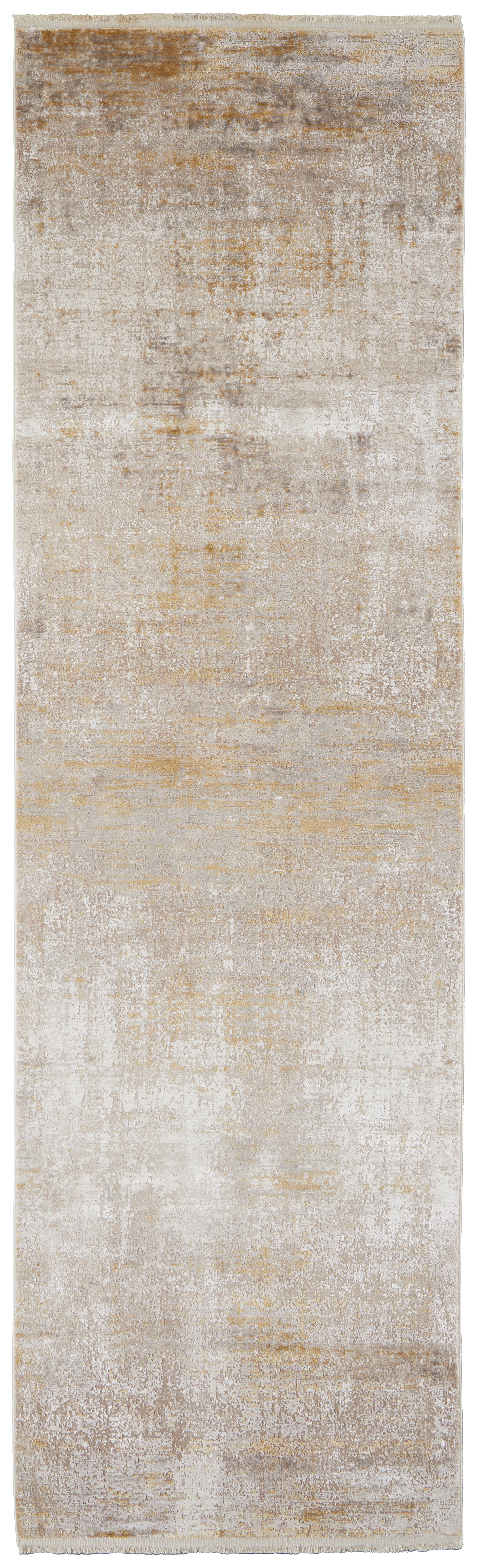 Feizy Cadiz 39Fwf Taupe/Gold Area Rug