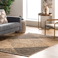 Nuloom Lilah And Plaid Nli1972A Gray Area Rug