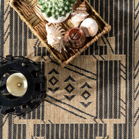 Nuloom Claudia Tribal Ncl1814C Charcoal Area Rug