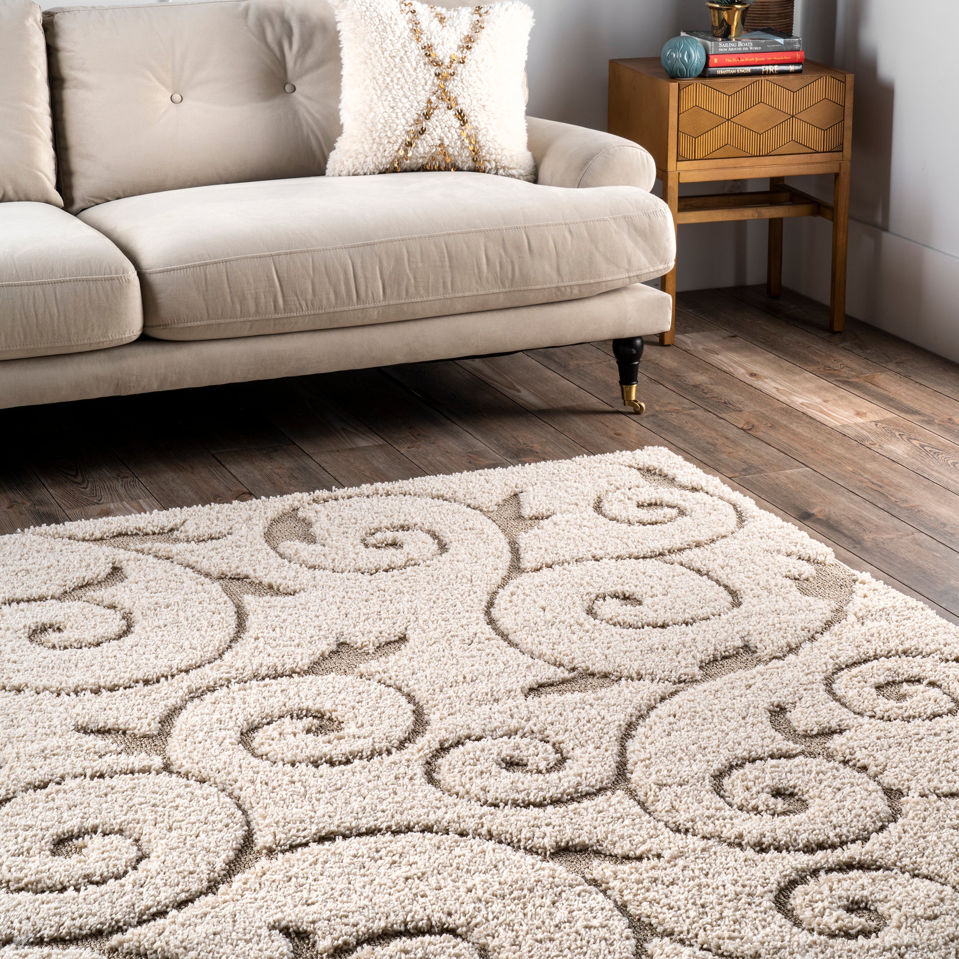 Nuloom Maisha Nma2993A Cream Area Rug