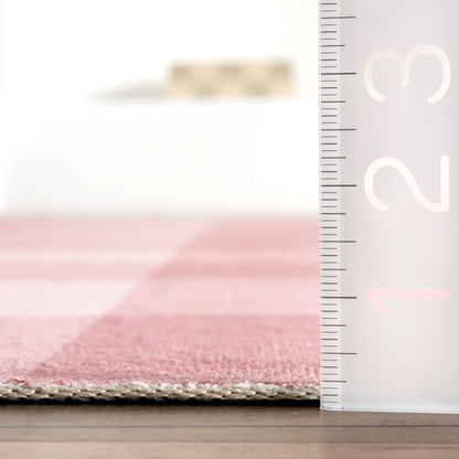 AreaRugs.com Wavaj Nwa1061C Pink Area Rug