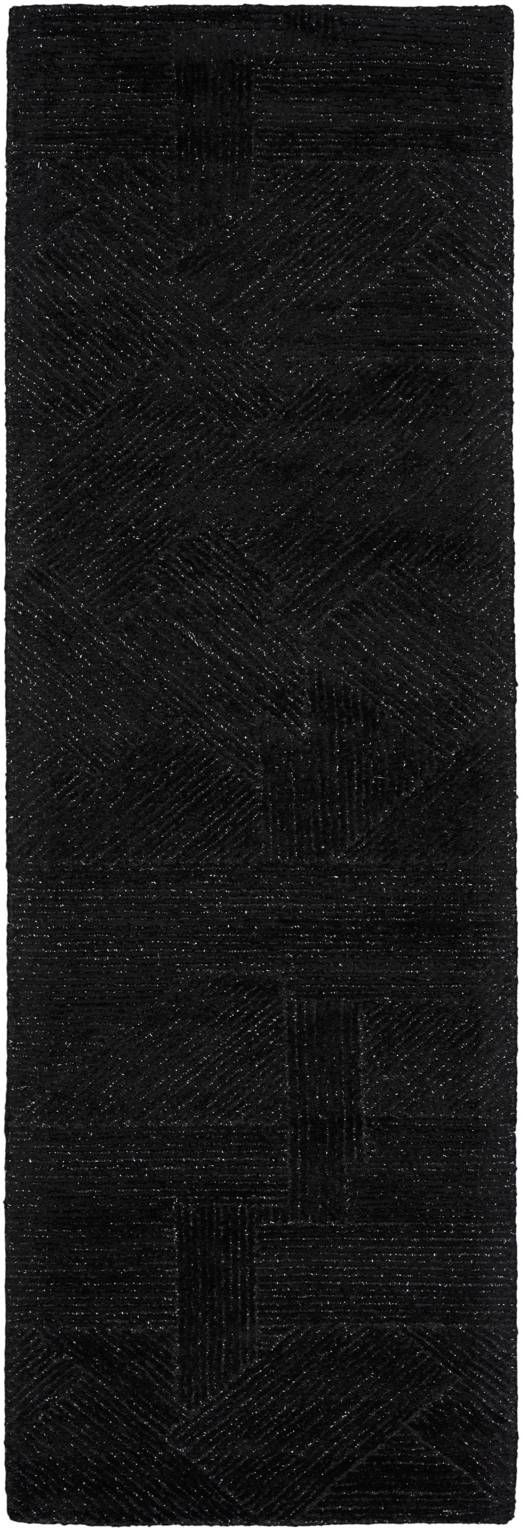 Nourison Michael Amini Ma30 Star Smr01 Black Area Rug