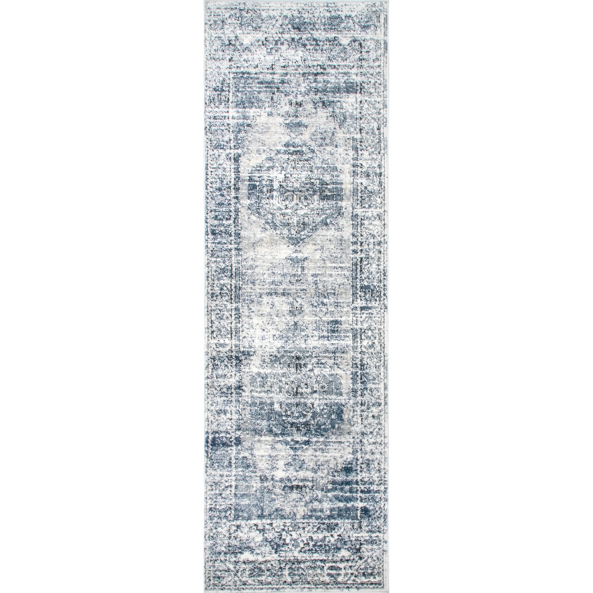 Nuloom Jayla Barbed Iris Nja2355A Blue Area Rug