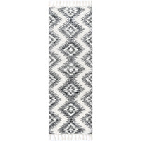 Nuloom Adelade Aztec Nad2939B Gray Area Rug