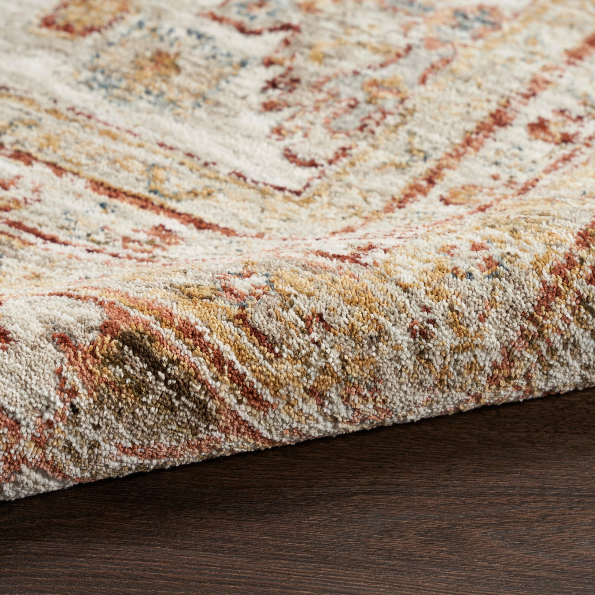 Nourison Sahar Shr01 Rust Area Rug