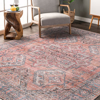 AreaRugs.com Wavaj Nwa1237A Rust Area Rug