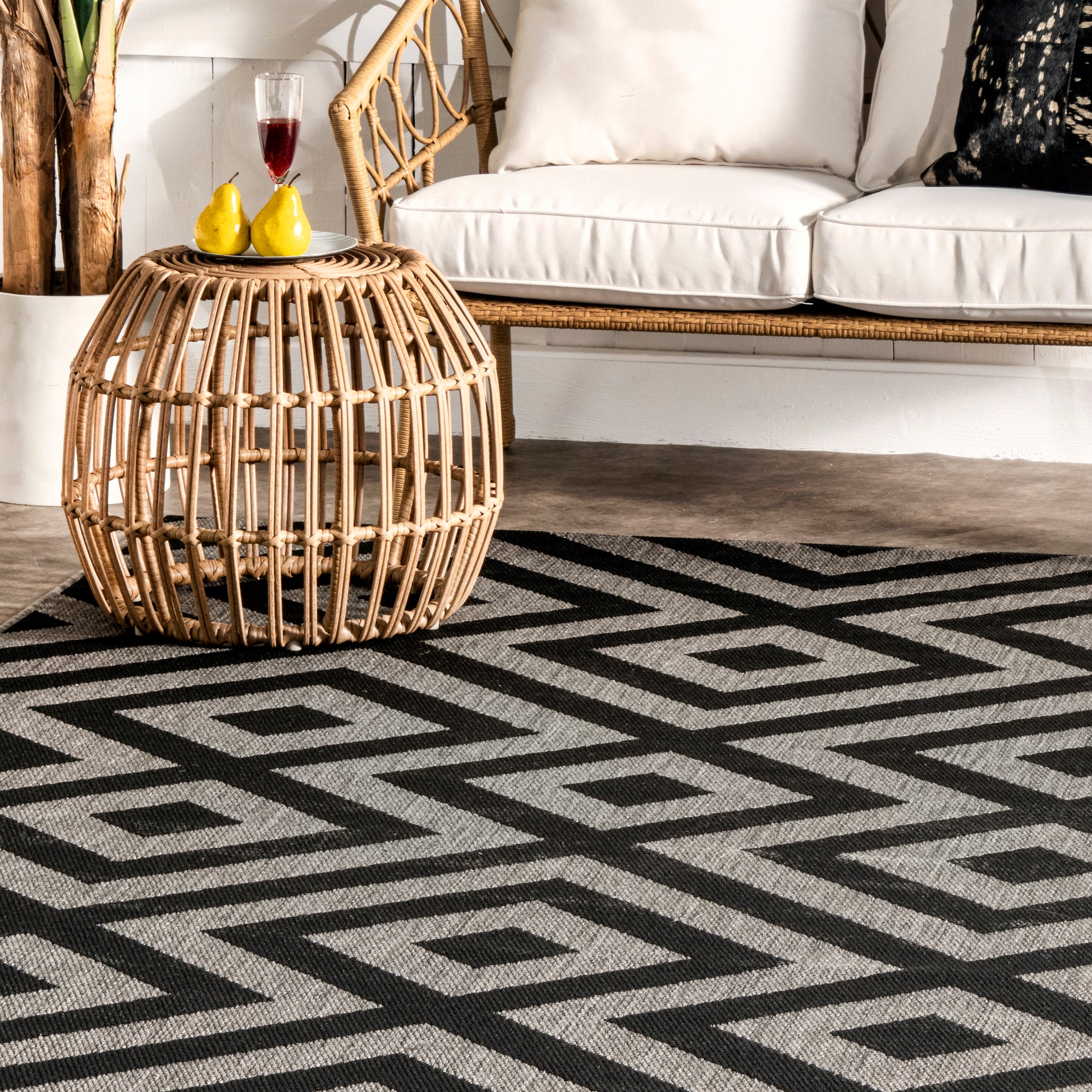 Nuloom Shane Celtic Trellis Nsh2868D Gray Area Rug