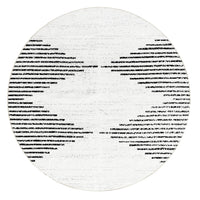 AreaRugs.com Wavaj Nwa1049A White Area Rug