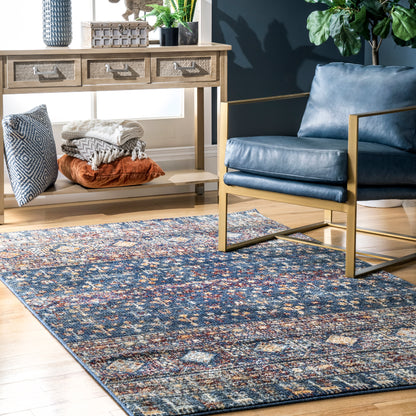 Nuloom Carter Gothic Nca2431A Blue Area Rug