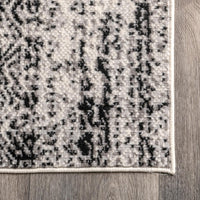 Nuloom Penelope Tribal Chevrons Npe1712A Gray Area Rug