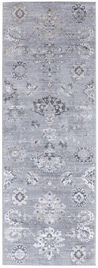 Feizy Macklaine 39Fqf Silver/Beige Area Rug