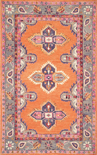 Nuloom Whitney Southwestern Nwh3066A Orange Area Rug