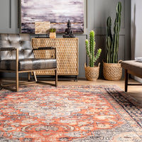 Nuloom Esmeralda Nes2608A Rust Area Rug