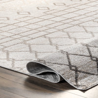 AreaRugs.com Wavaj Nwa1282A Gray Area Rug