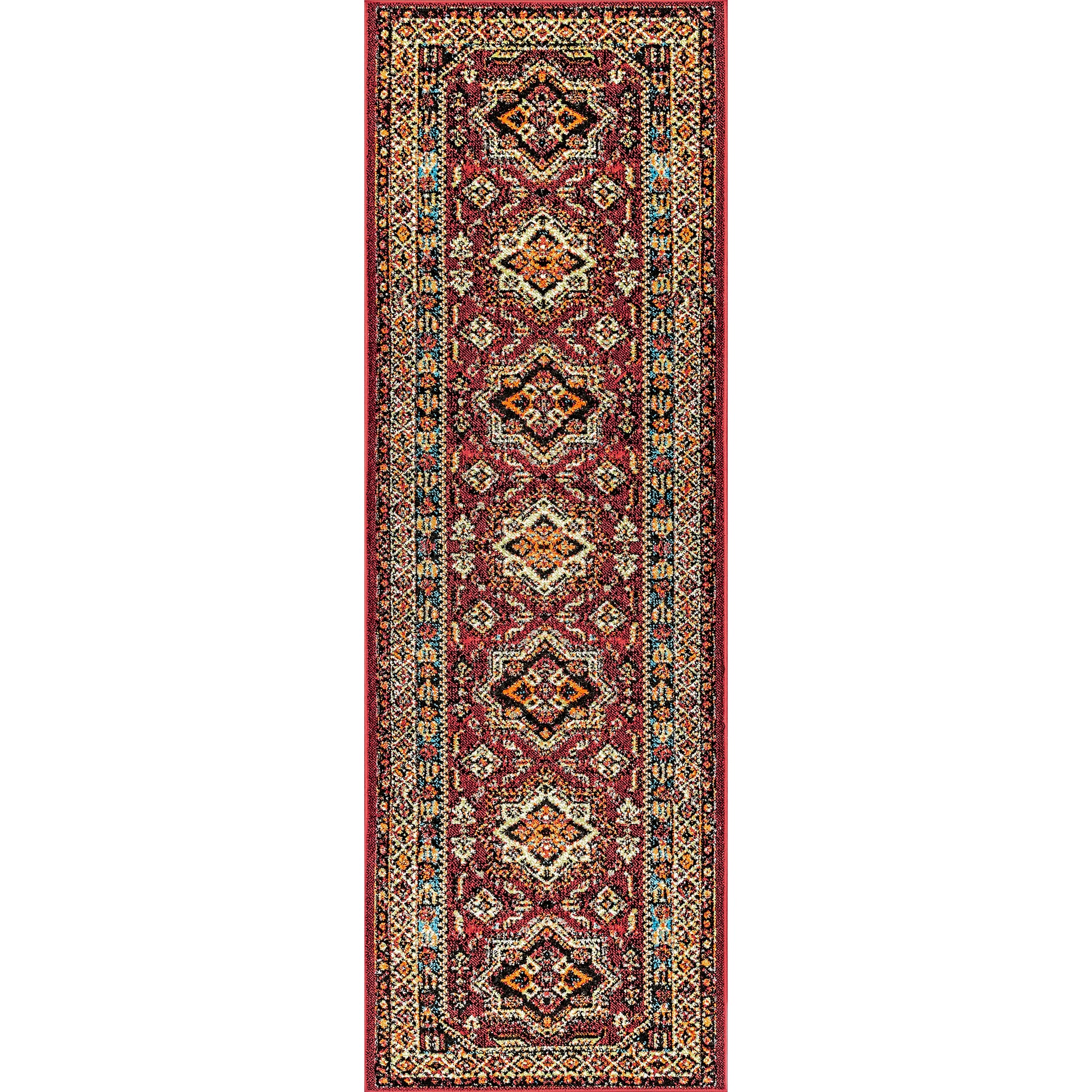 Nuloom Medieval Randy Nme2536A Red Area Rug