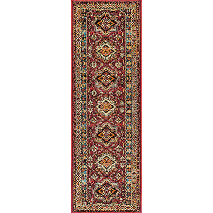 Nuloom Medieval Randy Nme2536A Red Area Rug