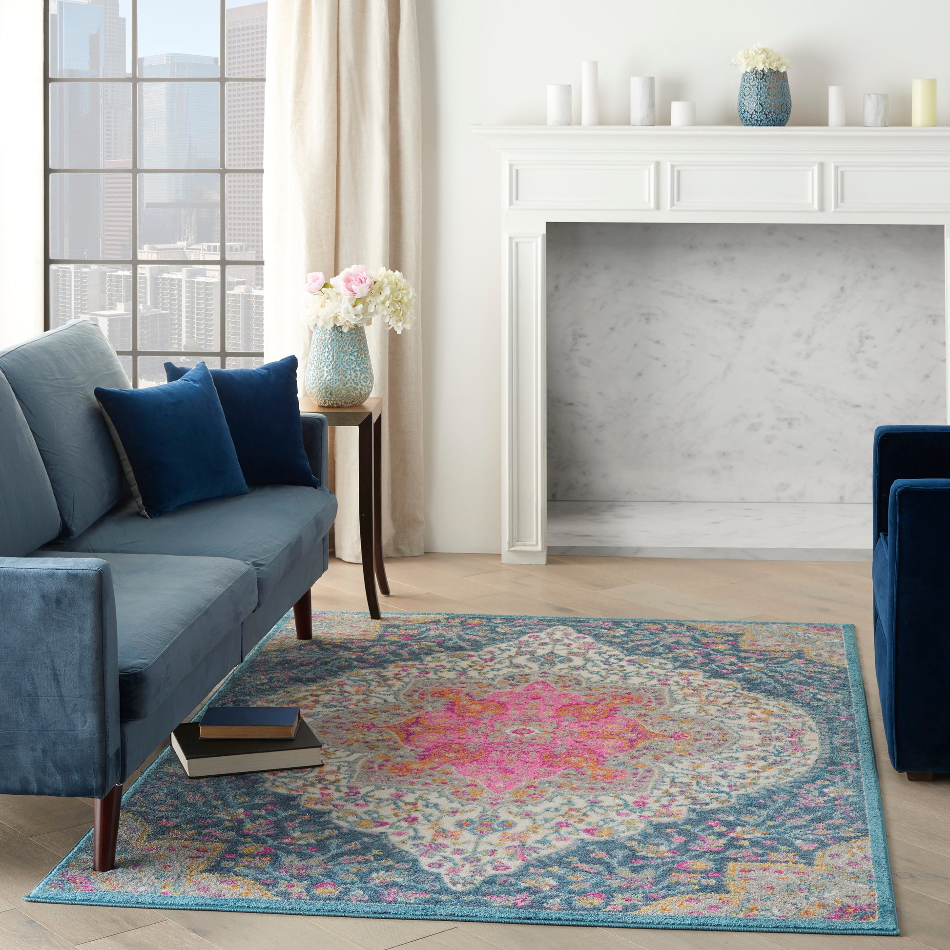 Nourison Passion Psn39 Multicolor Area Rug