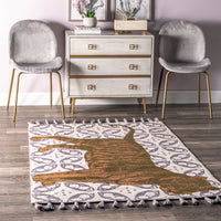 Nuloom Thomas Paul Tiger Nth3532A Multi Area Rug