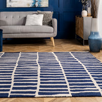 Nuloom Lemuel Nle2696E Navy Area Rug