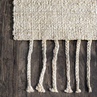 Nuloom Alejandra Flatwoven Nal1907A Off White Area Rug