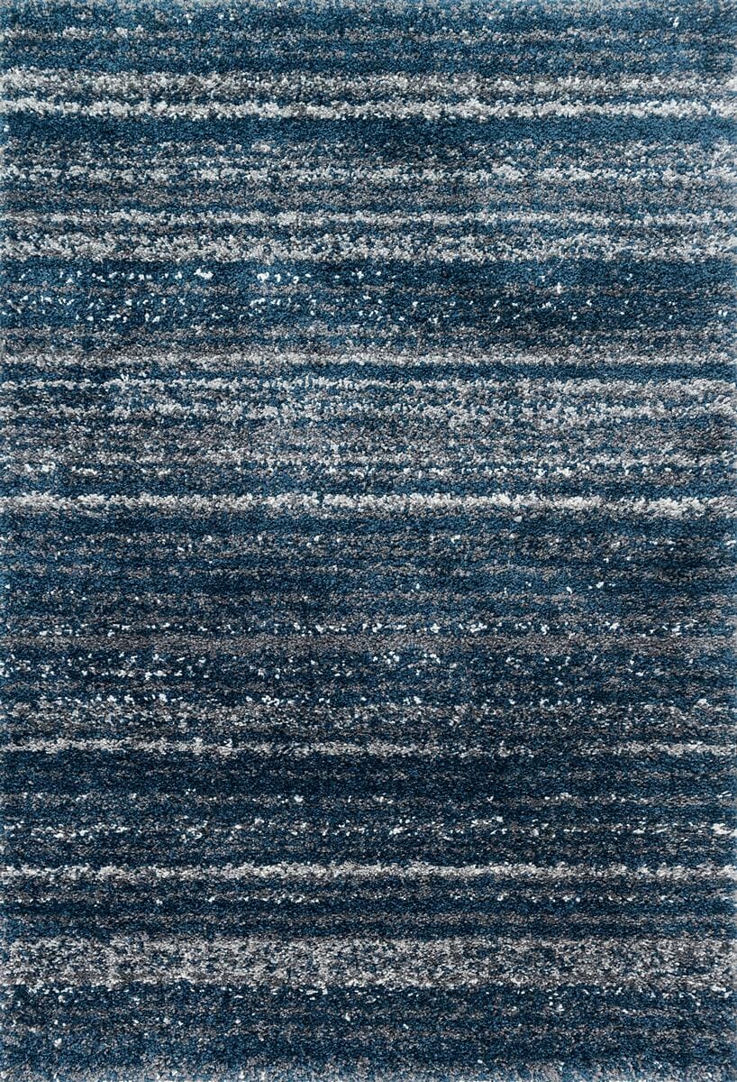 Loloi Quincy Qc-05 Navy / Pewter Shag Area Rug